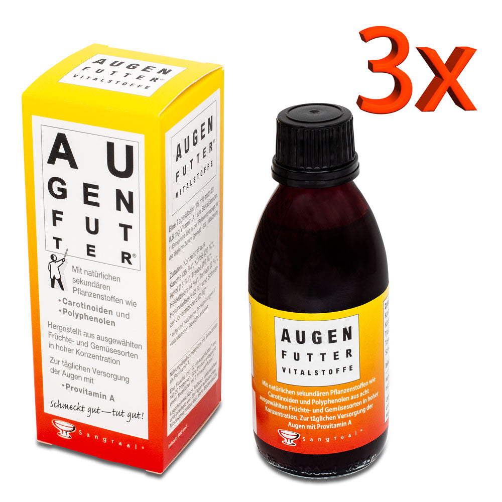 Augenfutter® Liquid (3 Flaschen zu je 100 ml)